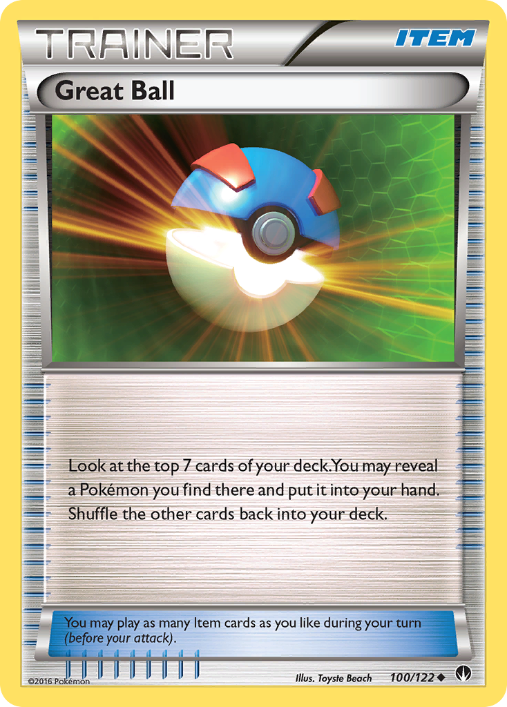 Great Ball (100/122) [XY: BREAKpoint] | Dumpster Cat Games