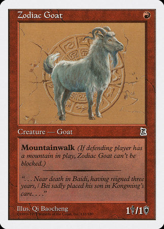 Zodiac Goat [Portal Three Kingdoms] | Dumpster Cat Games