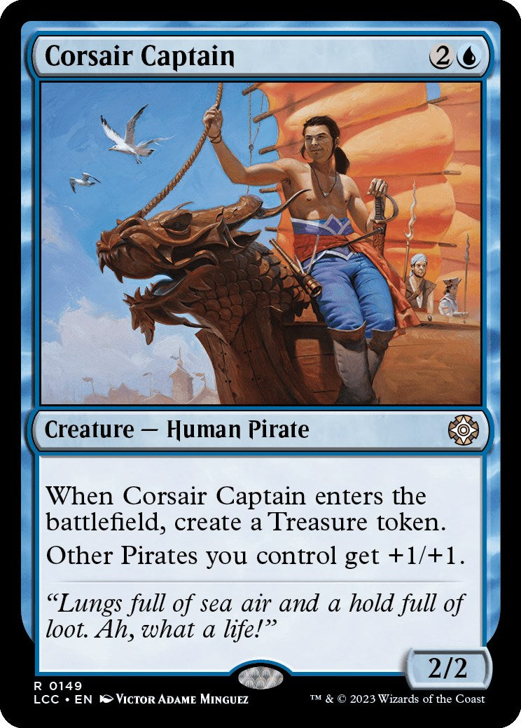 Corsair Captain [The Lost Caverns of Ixalan Commander] | Dumpster Cat Games