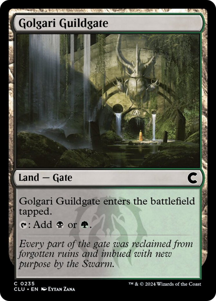 Golgari Guildgate [Ravnica: Clue Edition] | Dumpster Cat Games