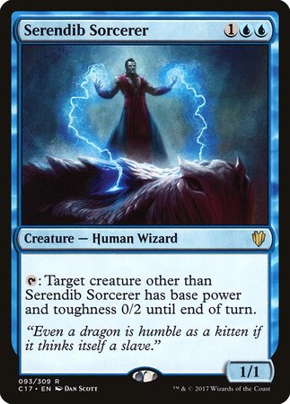Serendib Sorcerer [Commander 2017] | Dumpster Cat Games