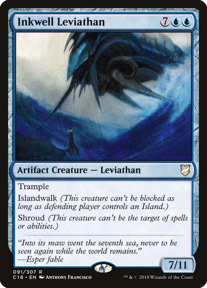 Inkwell Leviathan [Commander 2018] | Dumpster Cat Games