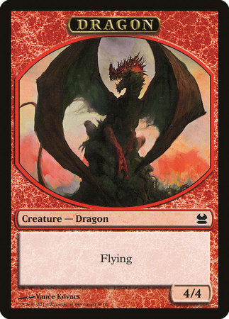 Dragon Token [Modern Masters Tokens] | Dumpster Cat Games