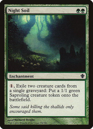Night Soil [Commander 2013] | Dumpster Cat Games