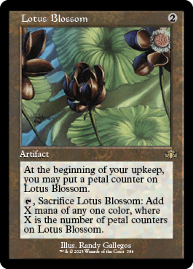 Lotus Blossom (Retro) [Dominaria Remastered] | Dumpster Cat Games
