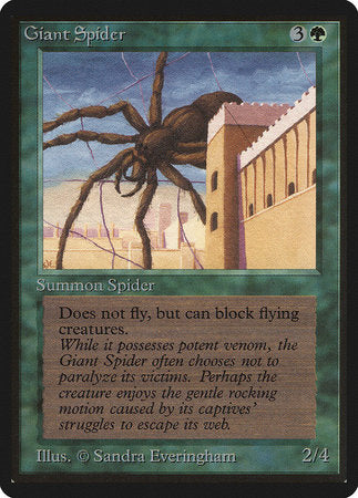 Giant Spider [Limited Edition Beta] | Dumpster Cat Games