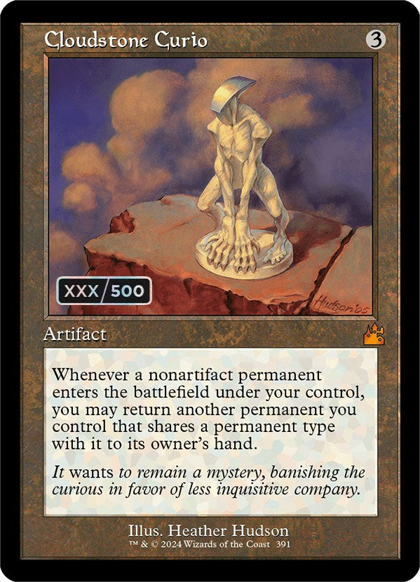 Cloudstone Curio (Retro) (Serialized) [Ravnica Remastered] | Dumpster Cat Games