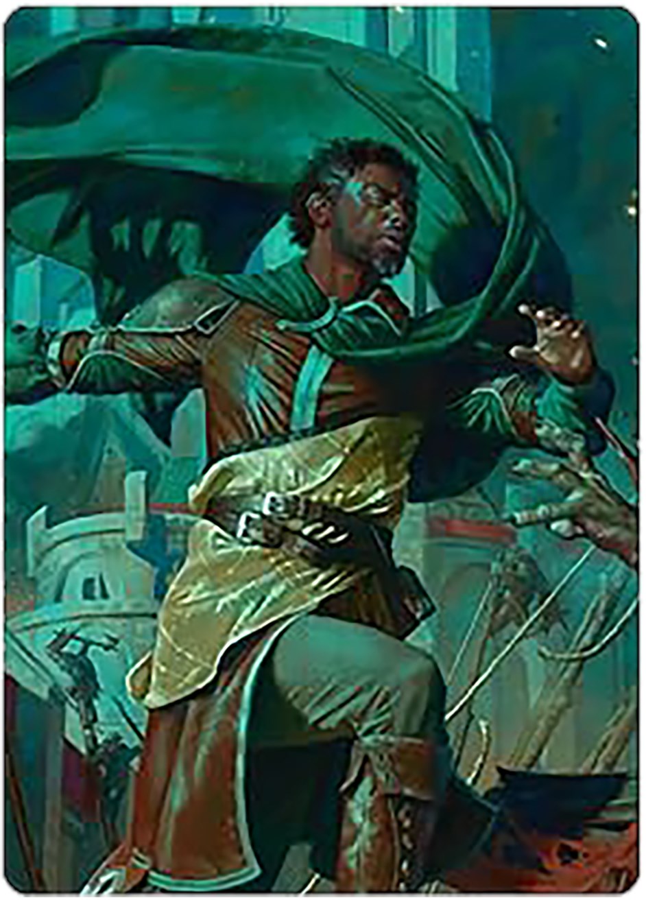 Aragorn, Hornburg Hero Art Card [The Lord of the Rings: Tales of Middle-earth Art Series] | Dumpster Cat Games