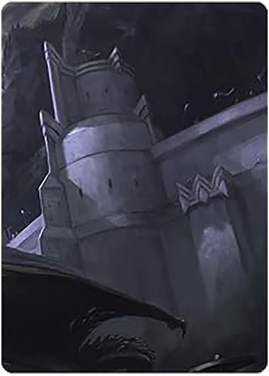 Rammas Echor, Ancient Shield Art Card [The Lord of the Rings: Tales of Middle-earth Art Series] | Dumpster Cat Games