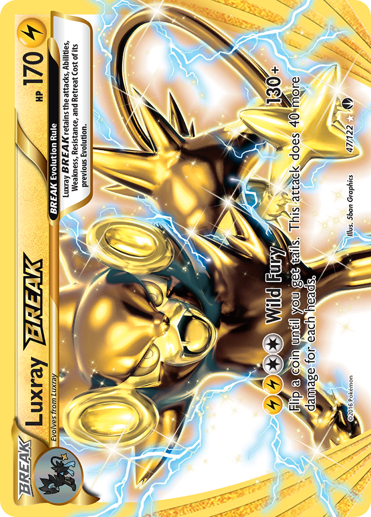 Luxray BREAK (47/122) [XY: BREAKpoint] | Dumpster Cat Games