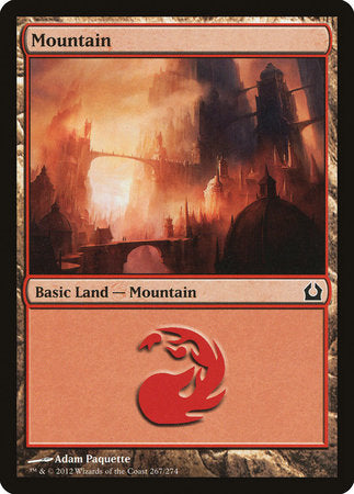Mountain (267) [Return to Ravnica] | Dumpster Cat Games