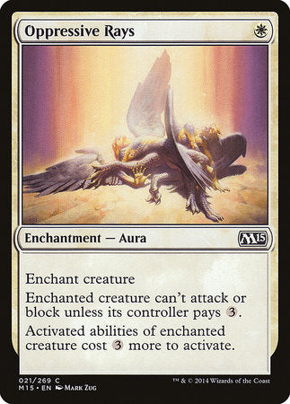 Oppressive Rays [Magic 2015] | Dumpster Cat Games