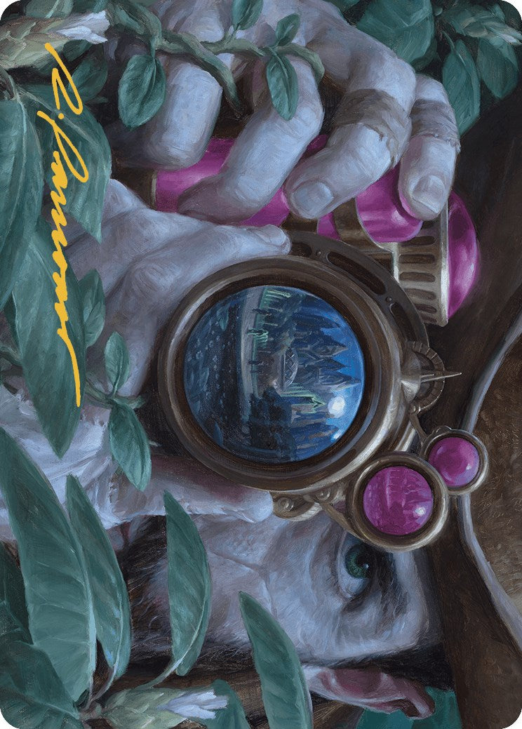 Undergrowth Recon Art Card (Gold-Stamped Signature) [Murders at Karlov Manor Art Series] | Dumpster Cat Games