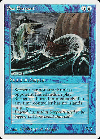 Sea Serpent [Summer Magic / Edgar] | Dumpster Cat Games