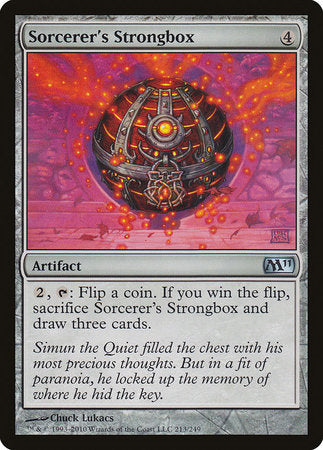 Sorcerer's Strongbox [Magic 2011] | Dumpster Cat Games