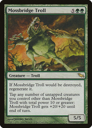Mossbridge Troll [Shadowmoor] | Dumpster Cat Games