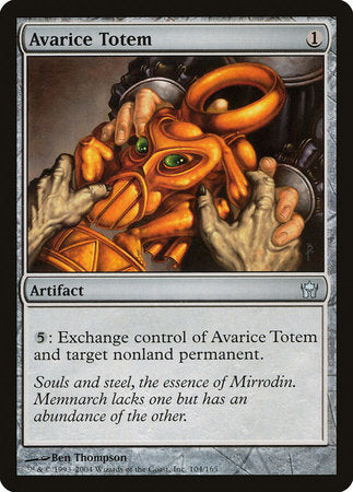 Avarice Totem [Fifth Dawn] | Dumpster Cat Games