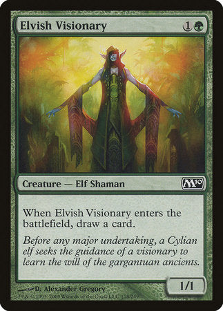 Elvish Visionary [Magic 2010] | Dumpster Cat Games