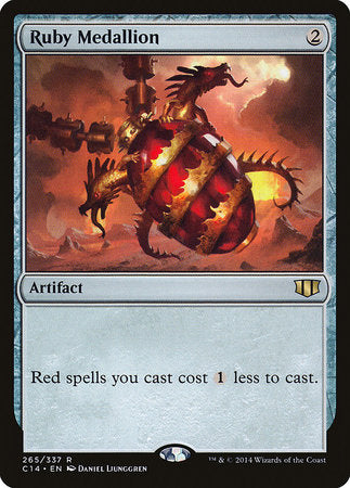Ruby Medallion [Commander 2014] | Dumpster Cat Games