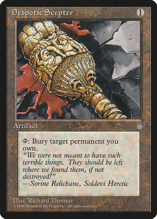 Despotic Scepter [Ice Age] | Dumpster Cat Games