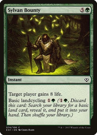 Sylvan Bounty [Archenemy: Nicol Bolas] | Dumpster Cat Games