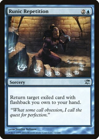 Runic Repetition [Innistrad] | Dumpster Cat Games
