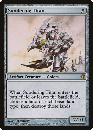 Sundering Titan [Archenemy] | Dumpster Cat Games