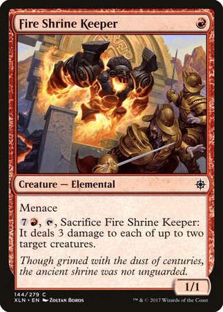Fire Shrine Keeper [Ixalan] | Dumpster Cat Games
