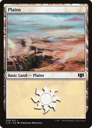 Plains (319) [Commander 2014] | Dumpster Cat Games