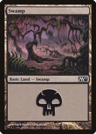 Swamp (240) [Magic 2011] | Dumpster Cat Games