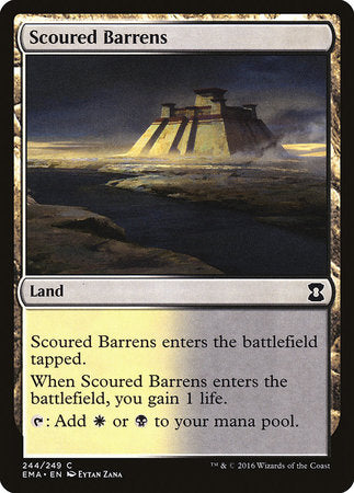 Scoured Barrens [Eternal Masters] | Dumpster Cat Games
