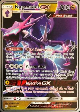 Naganadel GX (160/236) (Perfection - Henry Brand) [World Championships 2019] | Dumpster Cat Games