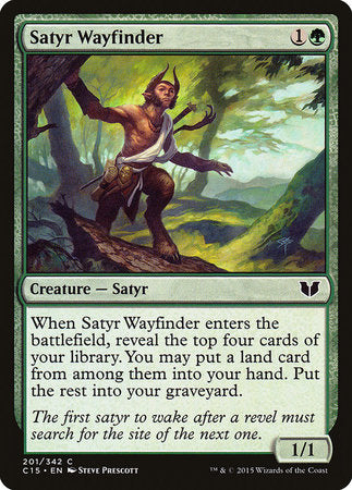 Satyr Wayfinder [Commander 2015] | Dumpster Cat Games