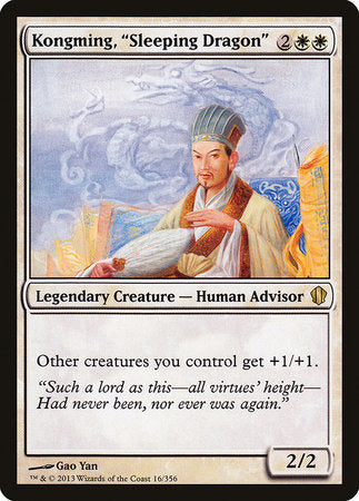 Kongming, "Sleeping Dragon" [Commander 2013] | Dumpster Cat Games