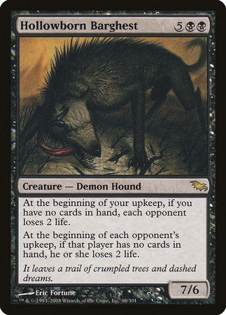 Hollowborn Barghest [Shadowmoor] | Dumpster Cat Games