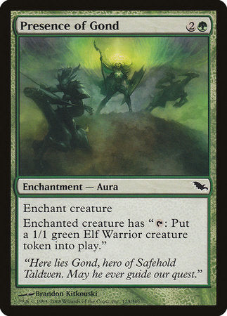 Presence of Gond [Shadowmoor] | Dumpster Cat Games
