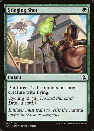 Stinging Shot [Amonkhet] | Dumpster Cat Games