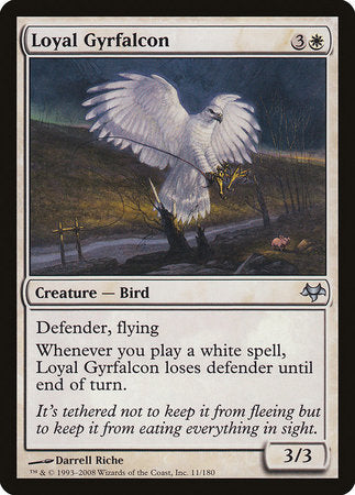 Loyal Gyrfalcon [Eventide] | Dumpster Cat Games