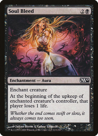 Soul Bleed [Magic 2010] | Dumpster Cat Games
