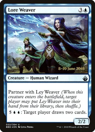 Lore Weaver [Battlebond Promos] | Dumpster Cat Games