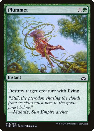 Plummet [Rivals of Ixalan] | Dumpster Cat Games