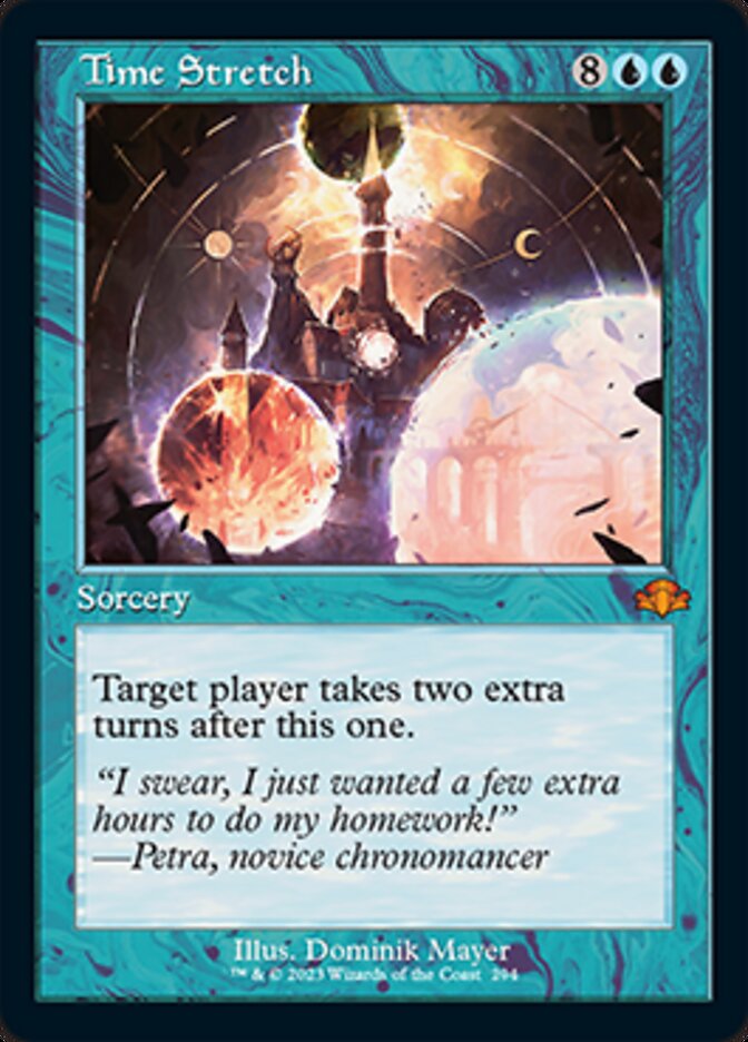 Time Stretch (Retro) [Dominaria Remastered] | Dumpster Cat Games
