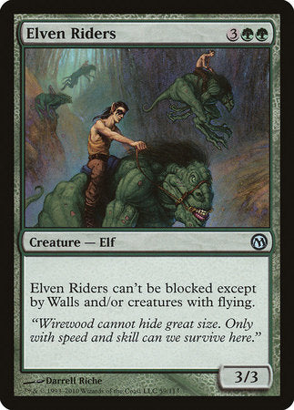 Elven Riders [Duels of the Planeswalkers] | Dumpster Cat Games