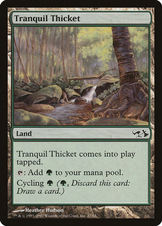 Tranquil Thicket [Duel Decks: Elves vs. Goblins] | Dumpster Cat Games