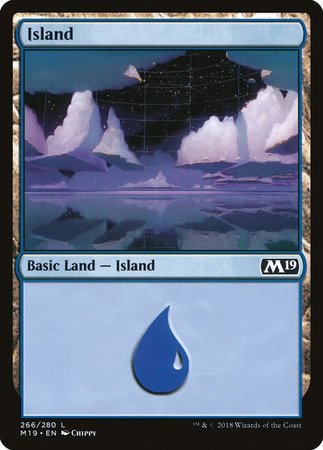 Island (266) [Core Set 2019] | Dumpster Cat Games