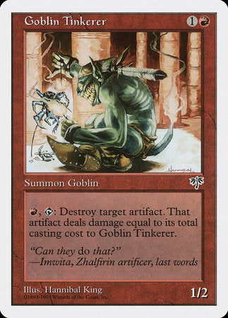 Goblin Tinkerer [Anthologies] | Dumpster Cat Games