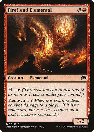 Firefiend Elemental [Magic Origins] | Dumpster Cat Games
