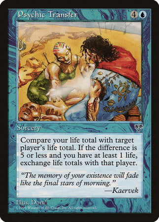 Psychic Transfer [Mirage] | Dumpster Cat Games