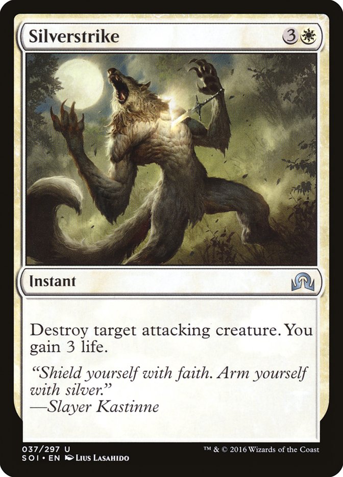 Silverstrike [Shadows over Innistrad] | Dumpster Cat Games