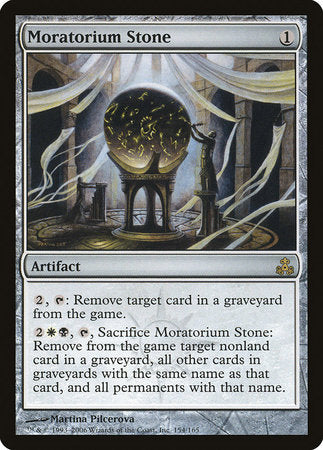 Moratorium Stone [Guildpact] | Dumpster Cat Games